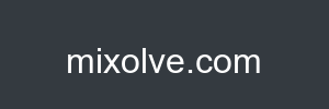 mixolve.com